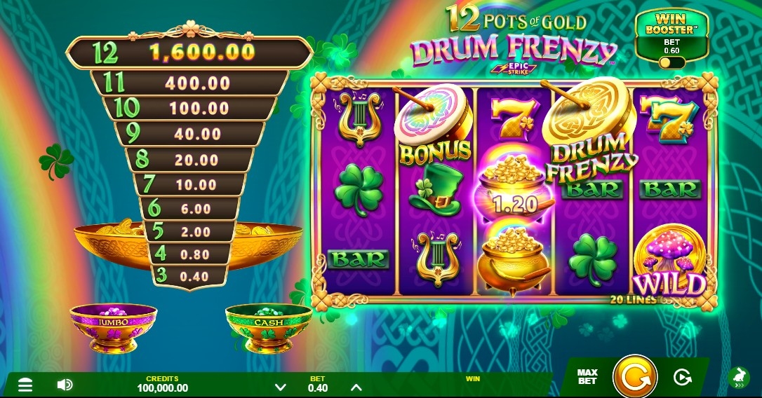 12 Pots of Gold: Drum Frenzy
