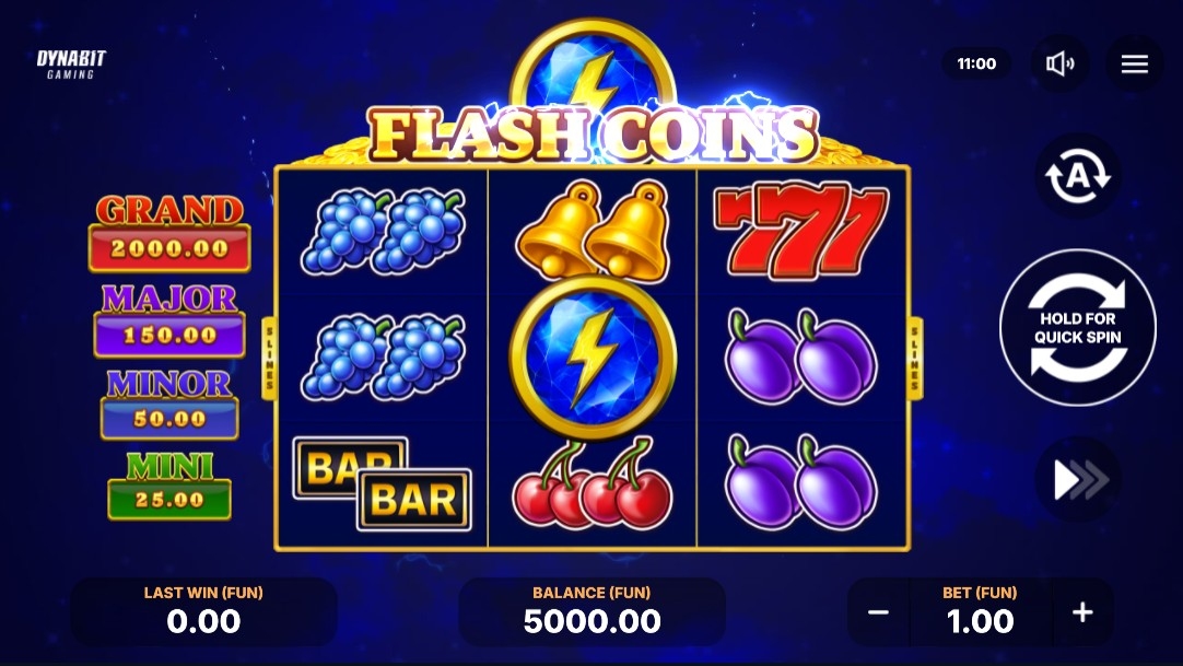 Flash Coins: Hold and Win
