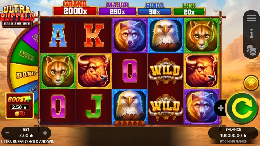 Ultra Buffalo Hold and Win