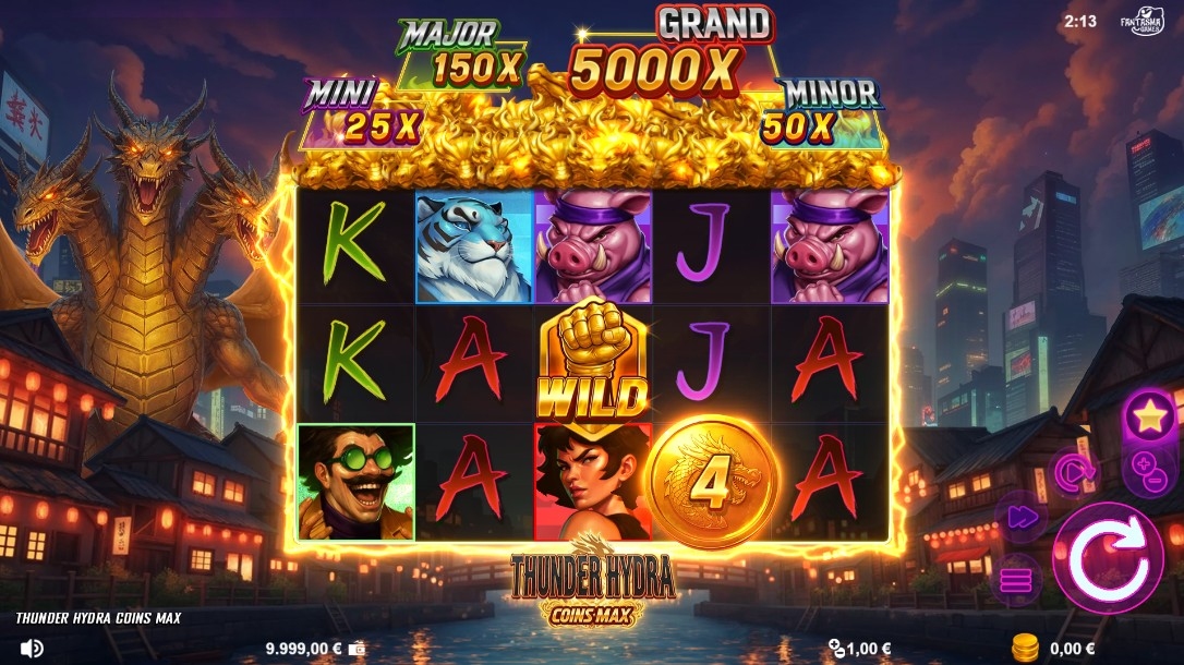 Thunder Hydra Coins Max