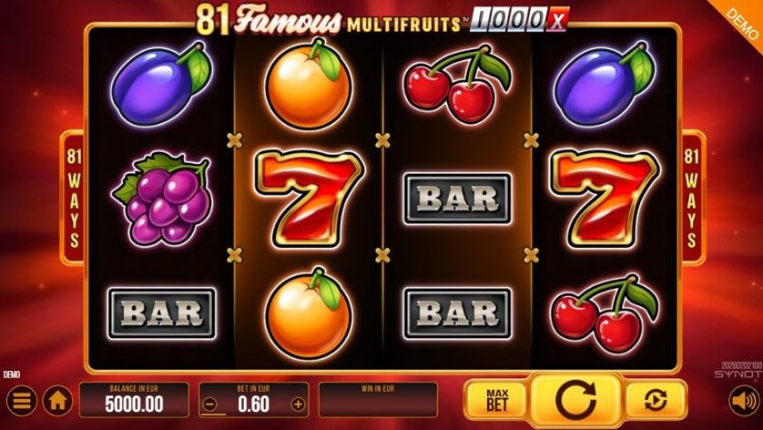 81 Famous Multifruits 1000