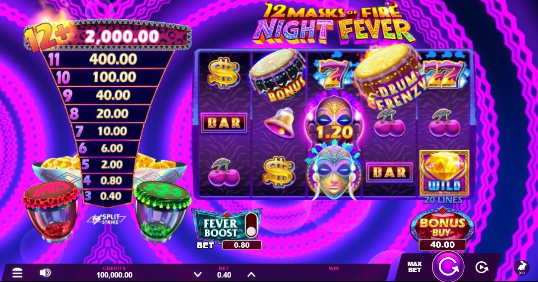 12 Masks of Fire: Night Fever