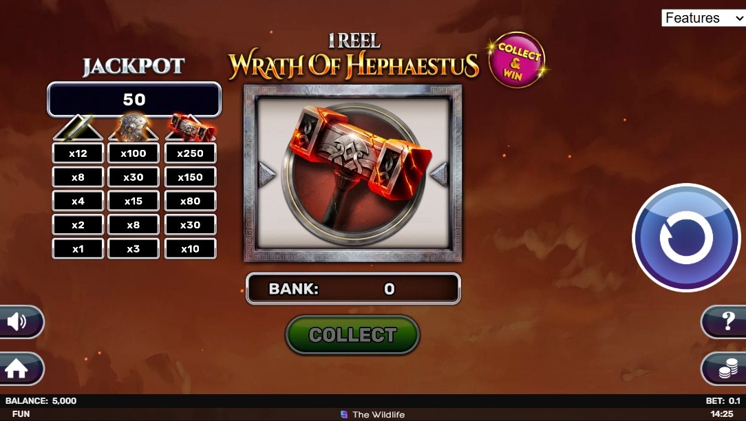 1 Reel - Wrath of Hephaestus