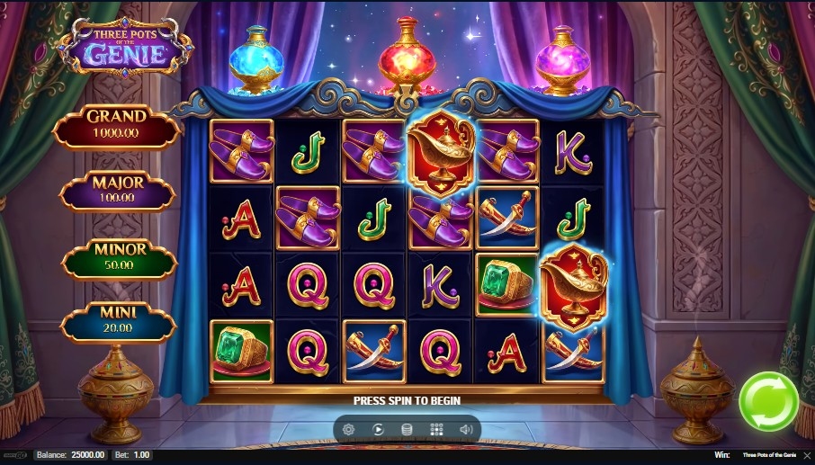 Three Pots of The Genie