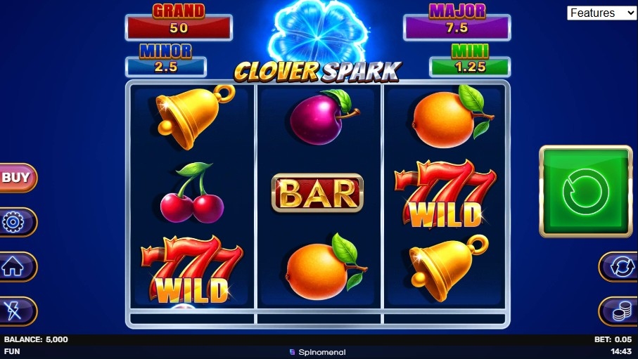 Clover Spark - Hold & Hit 3x3