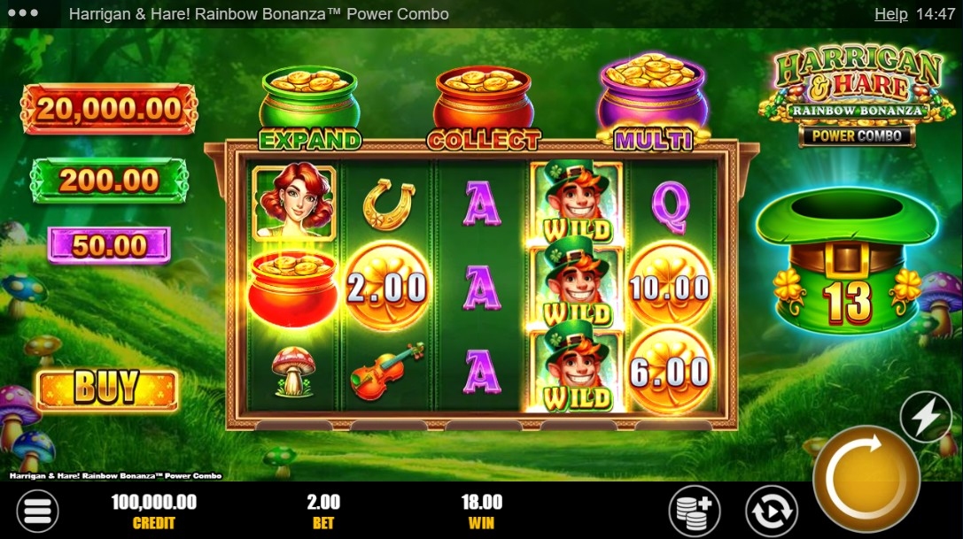 Harrigan & Hare Rainbow Bonanza Power Combo