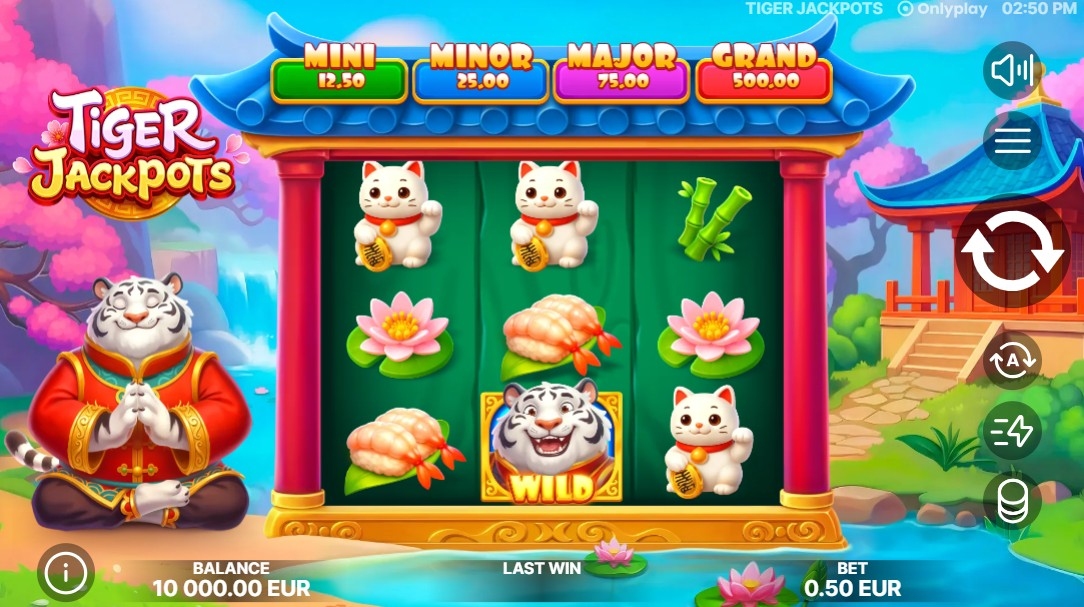 Tiger Jackpots