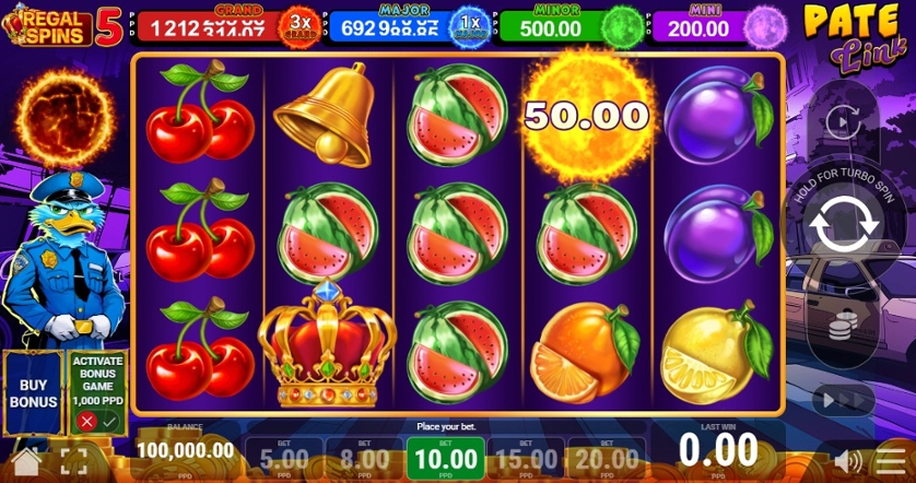 Regal Spins 5 Pate Link