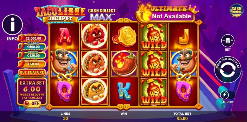 Taco Libre Jackpot: Cash Collect Max
