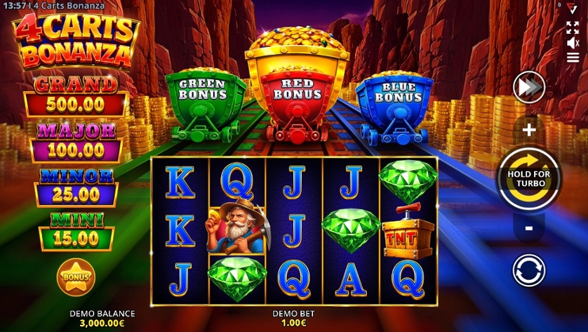 4 Carts Bonanza