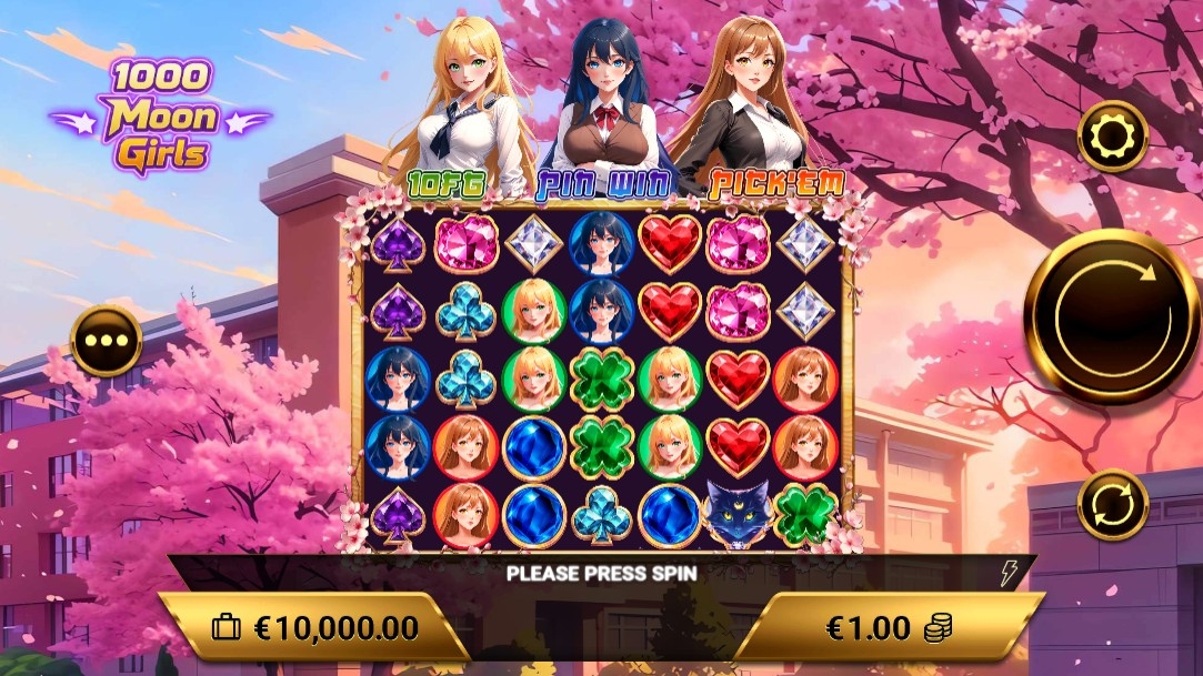 1000 Moon Girls