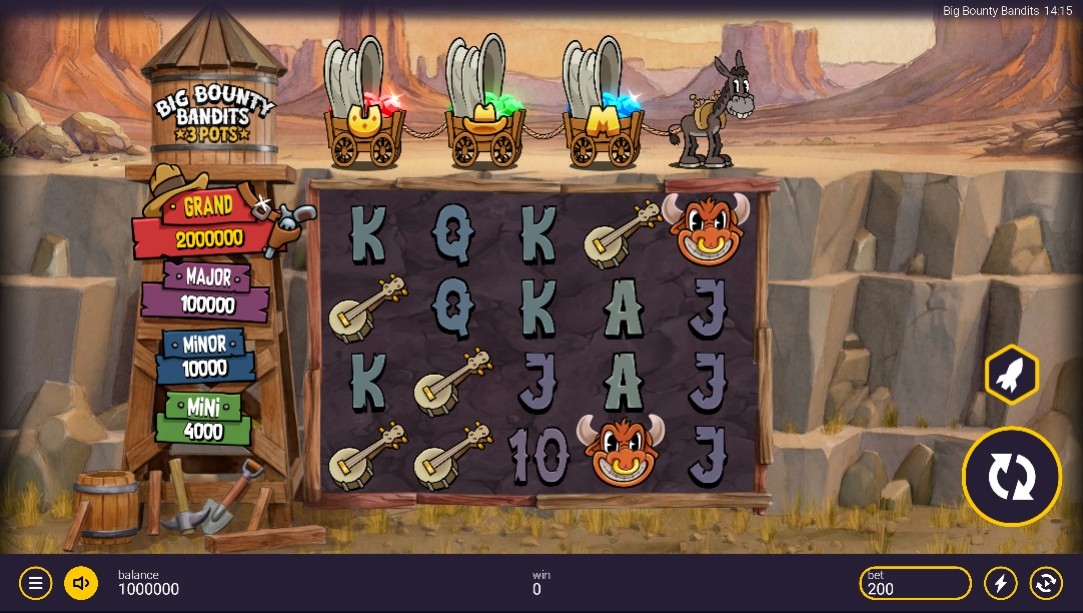 Big Bounty Bandits 3 Pots