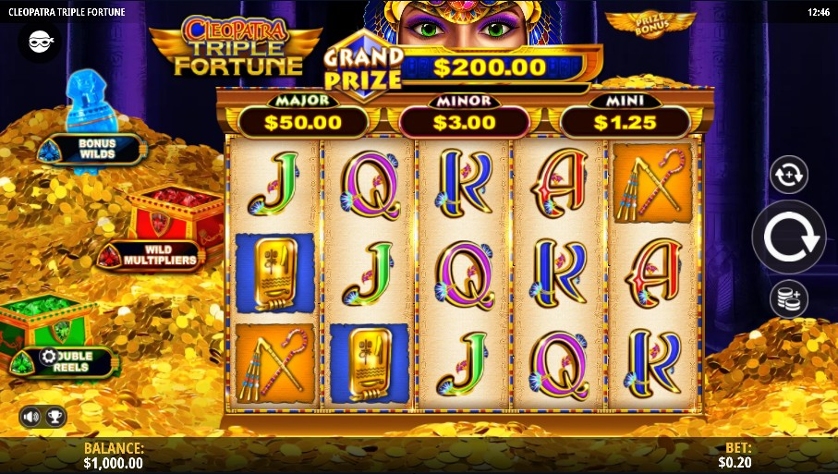 Cleopatra Triple Fortune