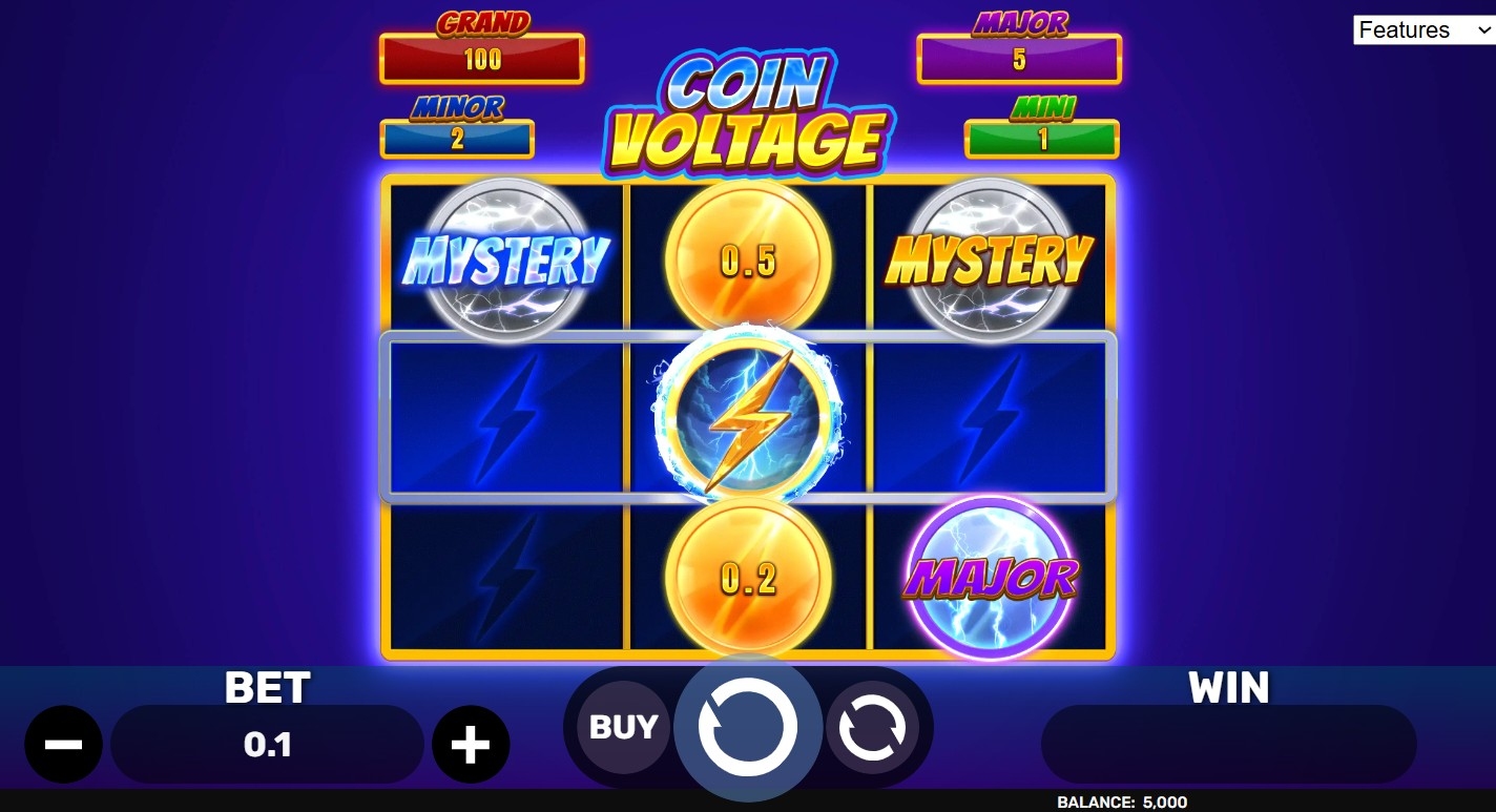Coin Voltage - Blast the Bonus 3x3