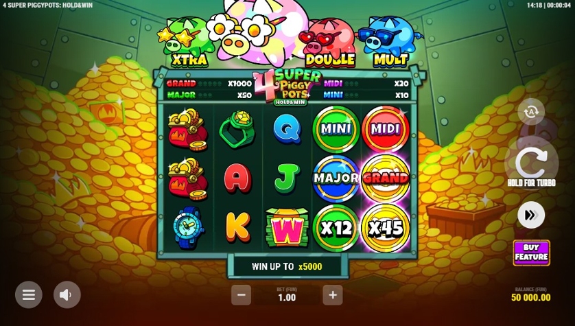 4 Super Piggypots