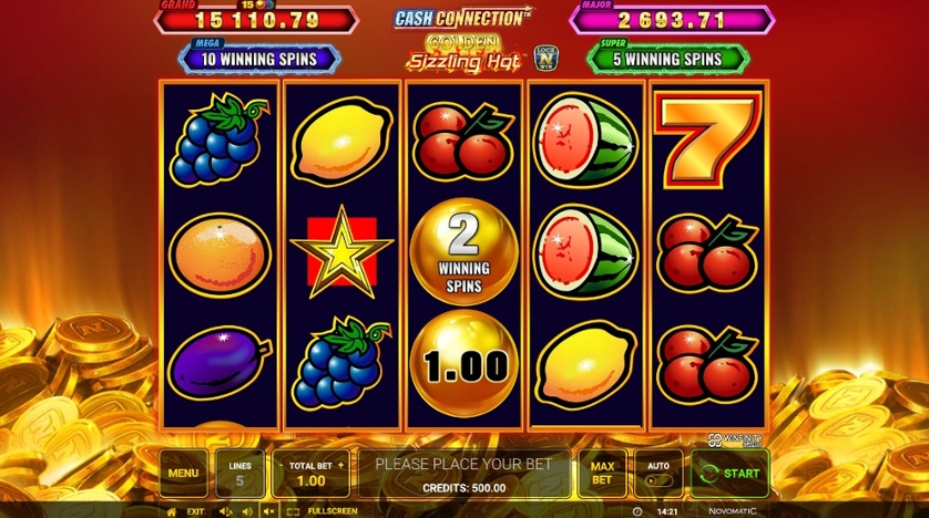 Cash Connection - Golden Sizzling Hot