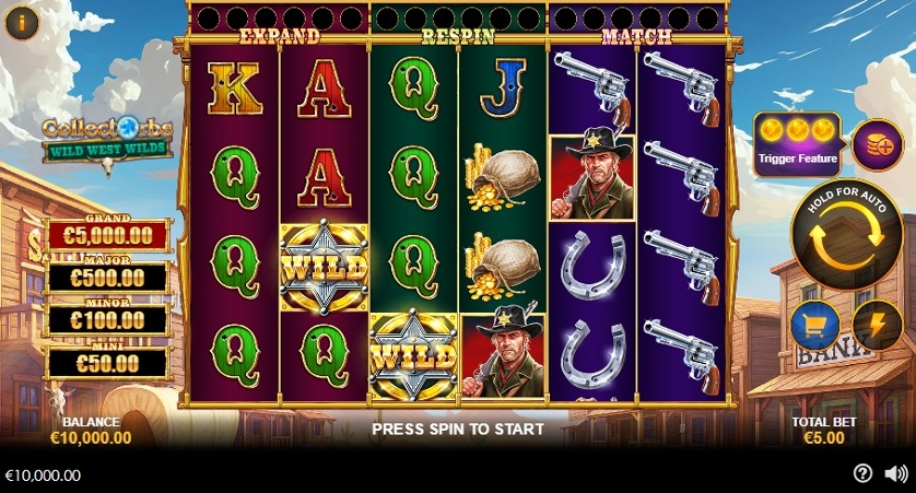 CollectOrbs: Wild West Wilds