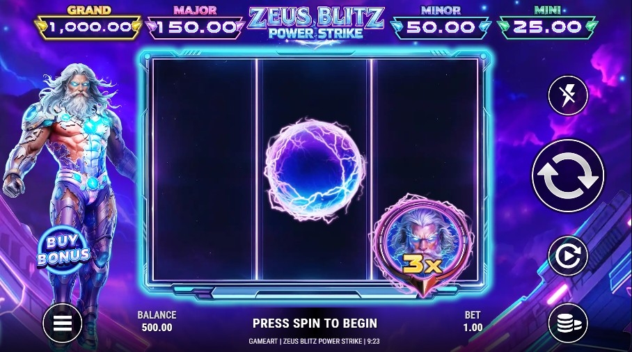 Zeus Blitz: Power Strike