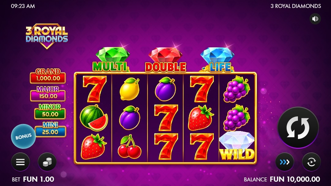 3 Royal Diamonds