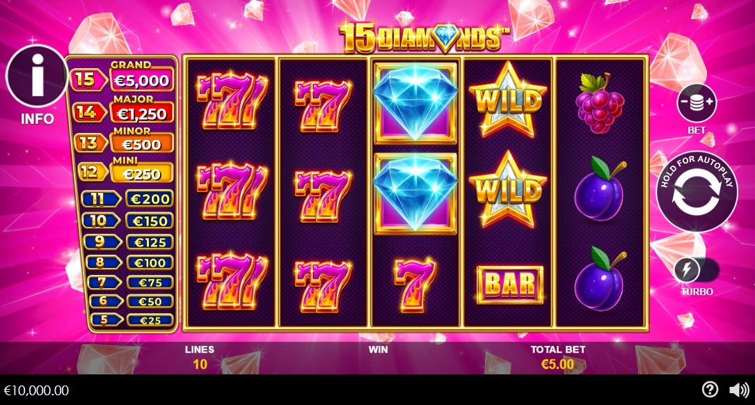 15 Diamonds