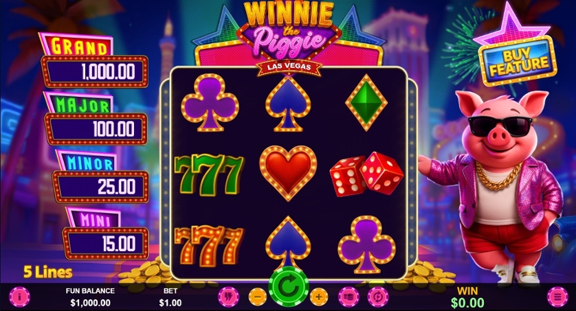 Winnie the Piggie Las Vegas
