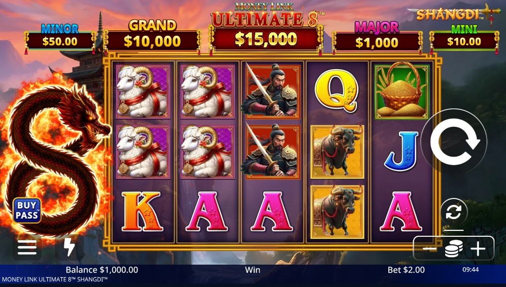 Money Link Ultimate 8 Shangdi