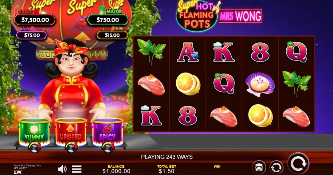 Super Hot Flaming Pots Mrs Wong