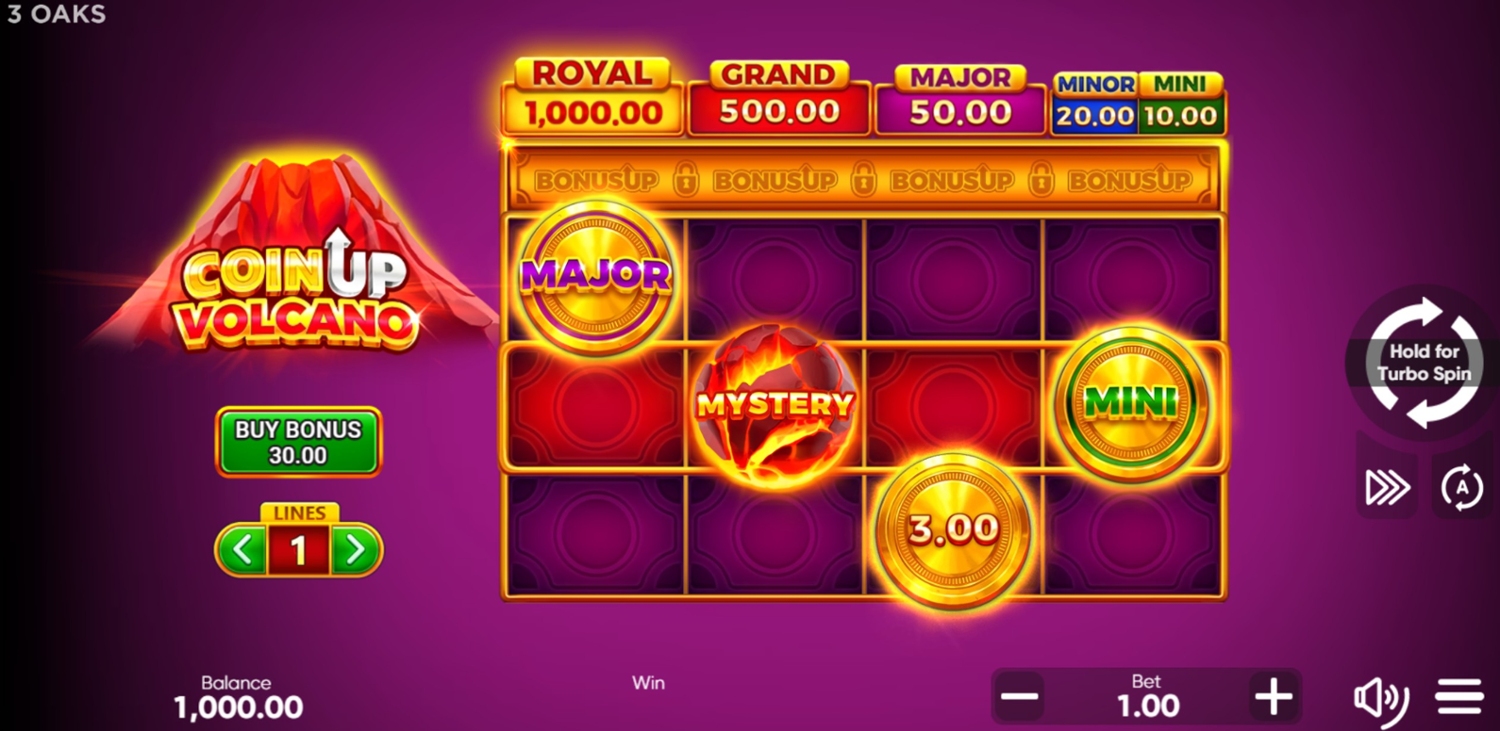 Coin UP Volcano