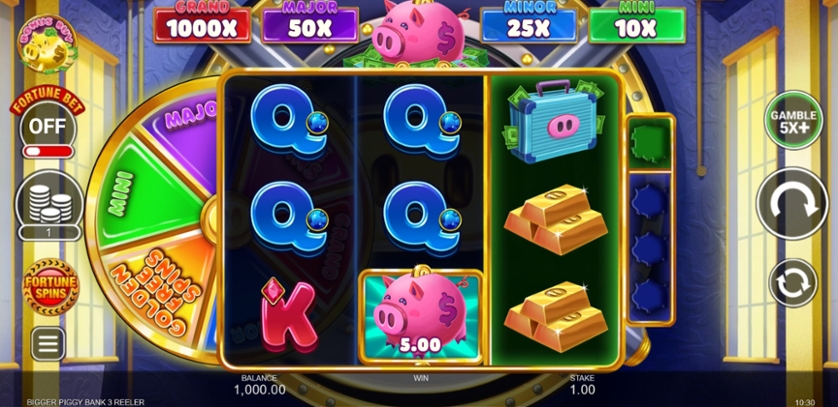 Bigger Piggy Bank 3 Reeler