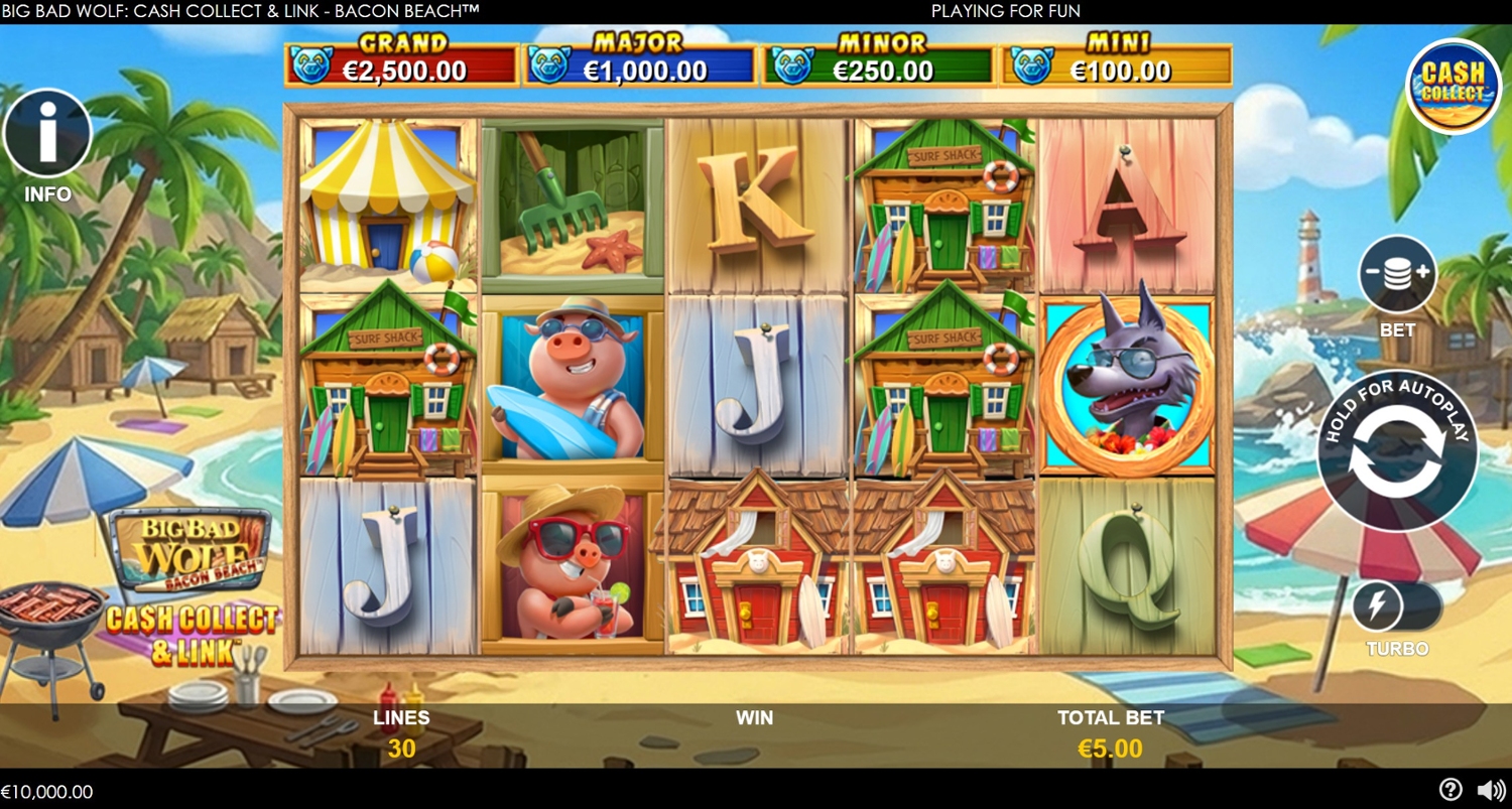 Big Bad Wolf: Cash Collect & Link – Bacon Beach