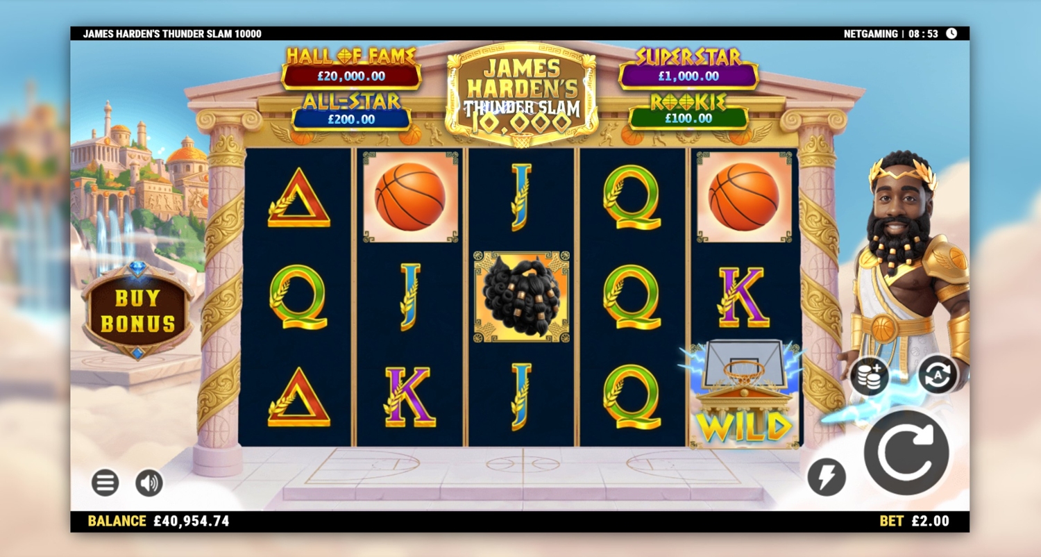 James Harden's Thunder Slam 10,000