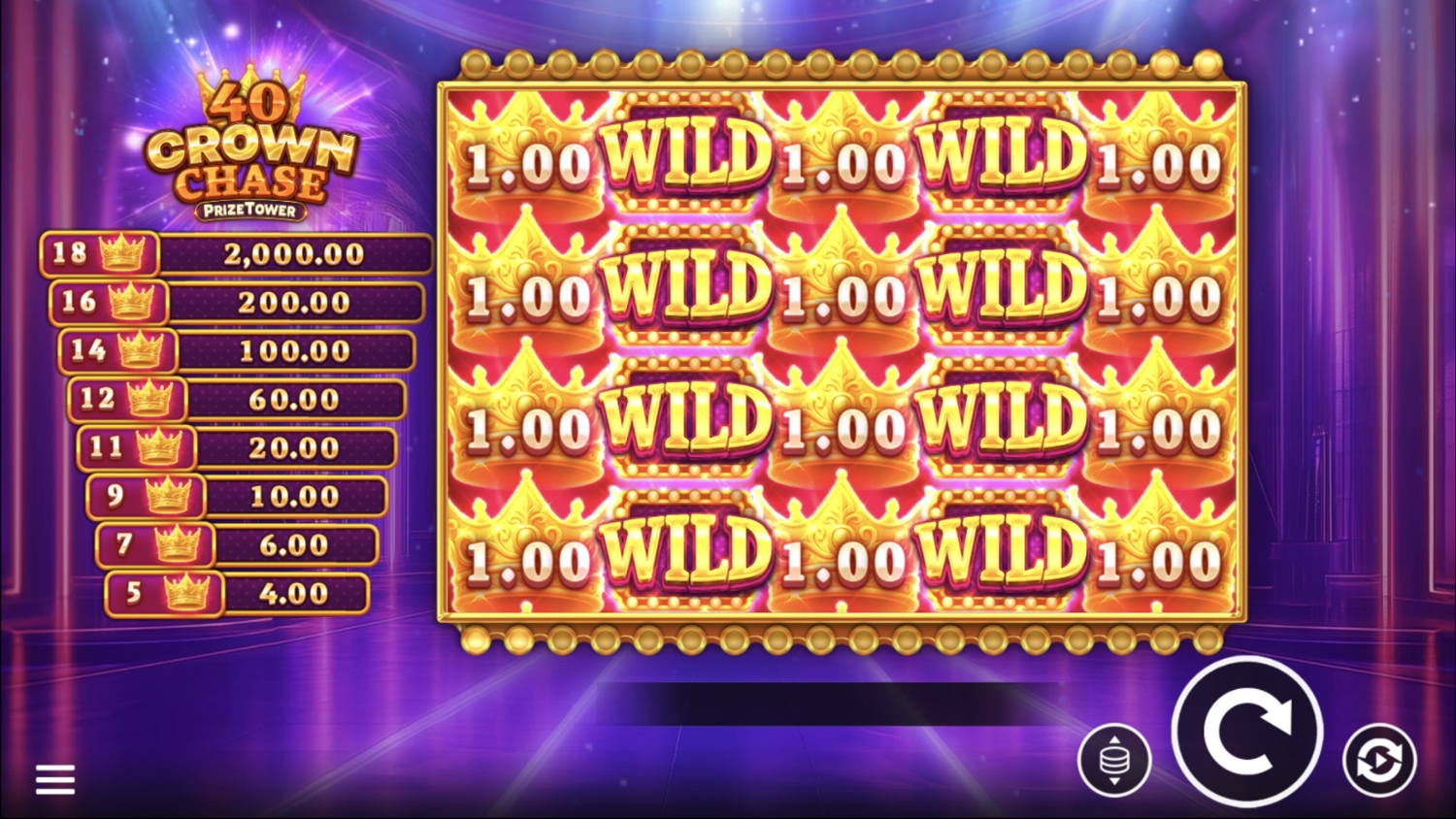 40 Crown Chase PrizeTower