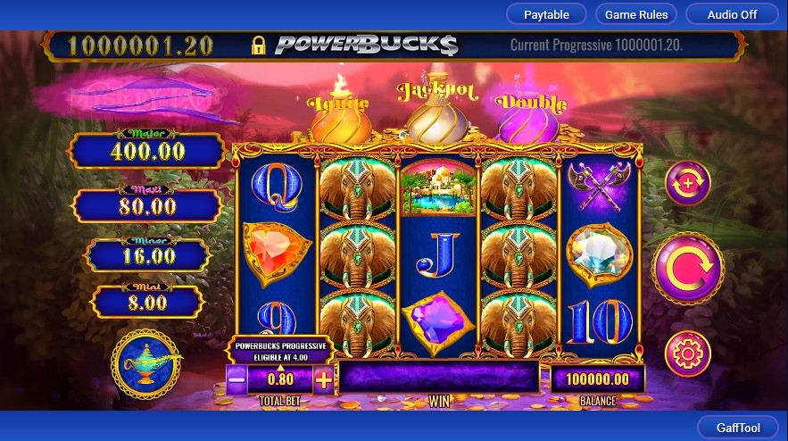 PowerBucks Mystery of the Lamp Treasure Oasis