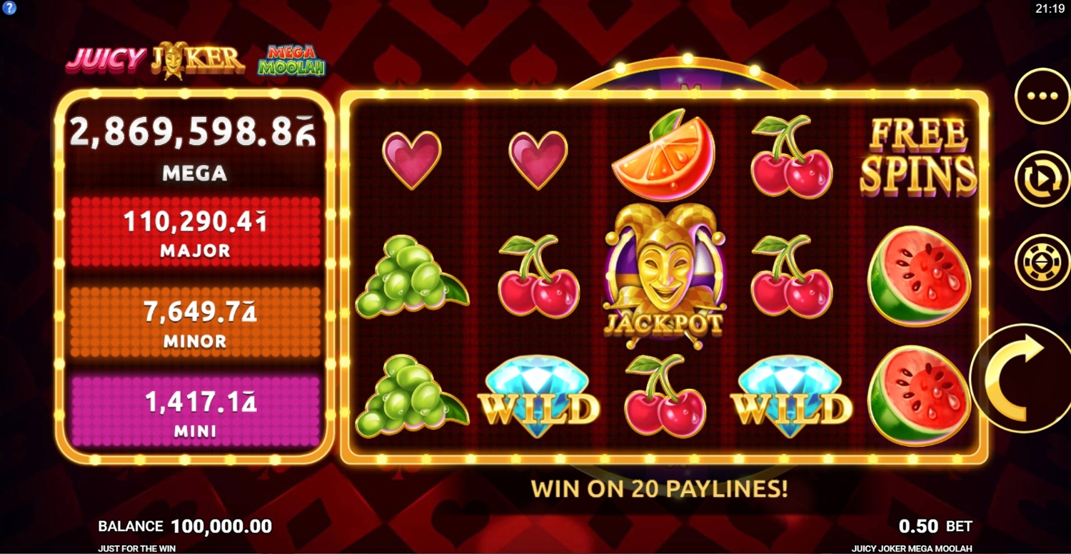 Juicy Joker Mega Moolah