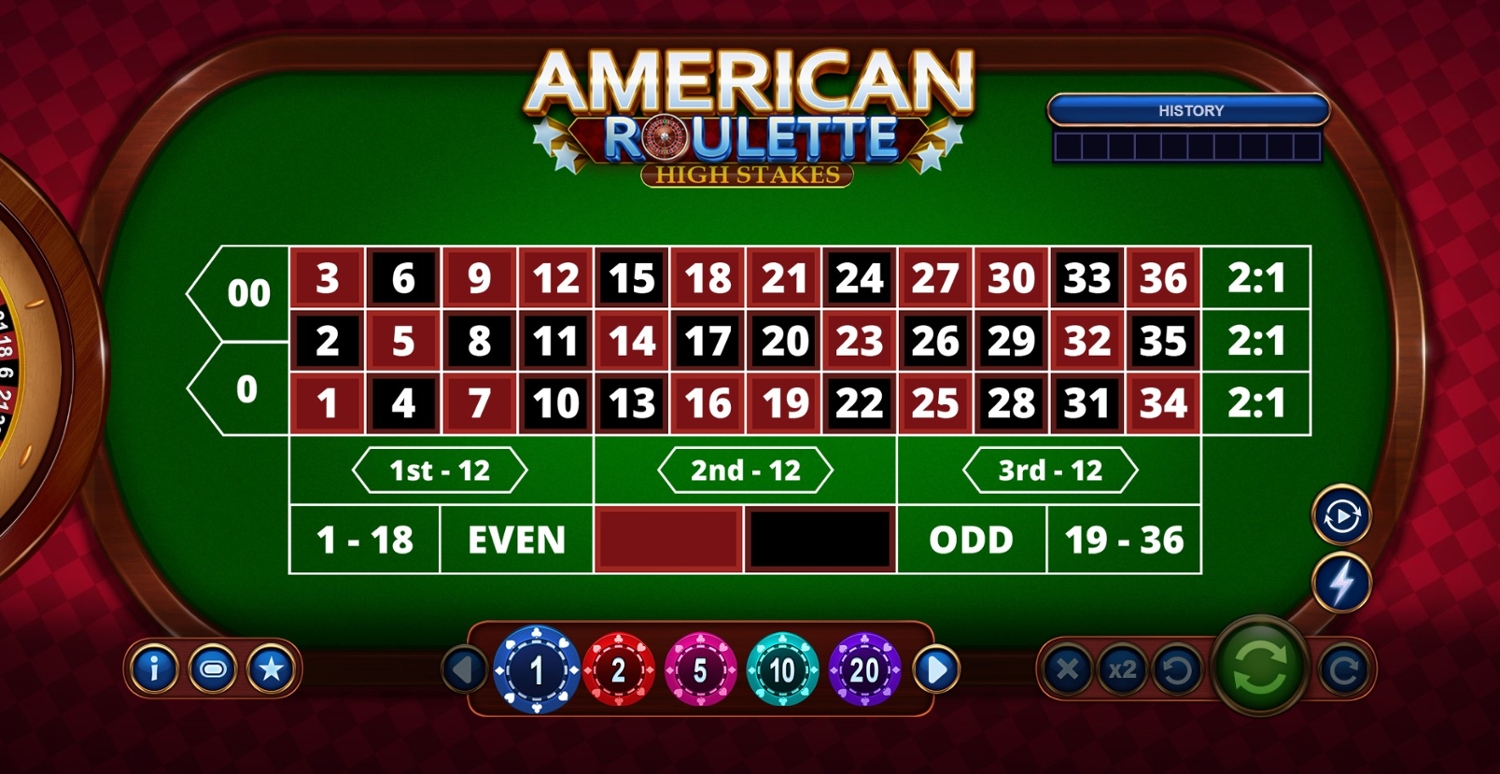 American Roulette High Stakes