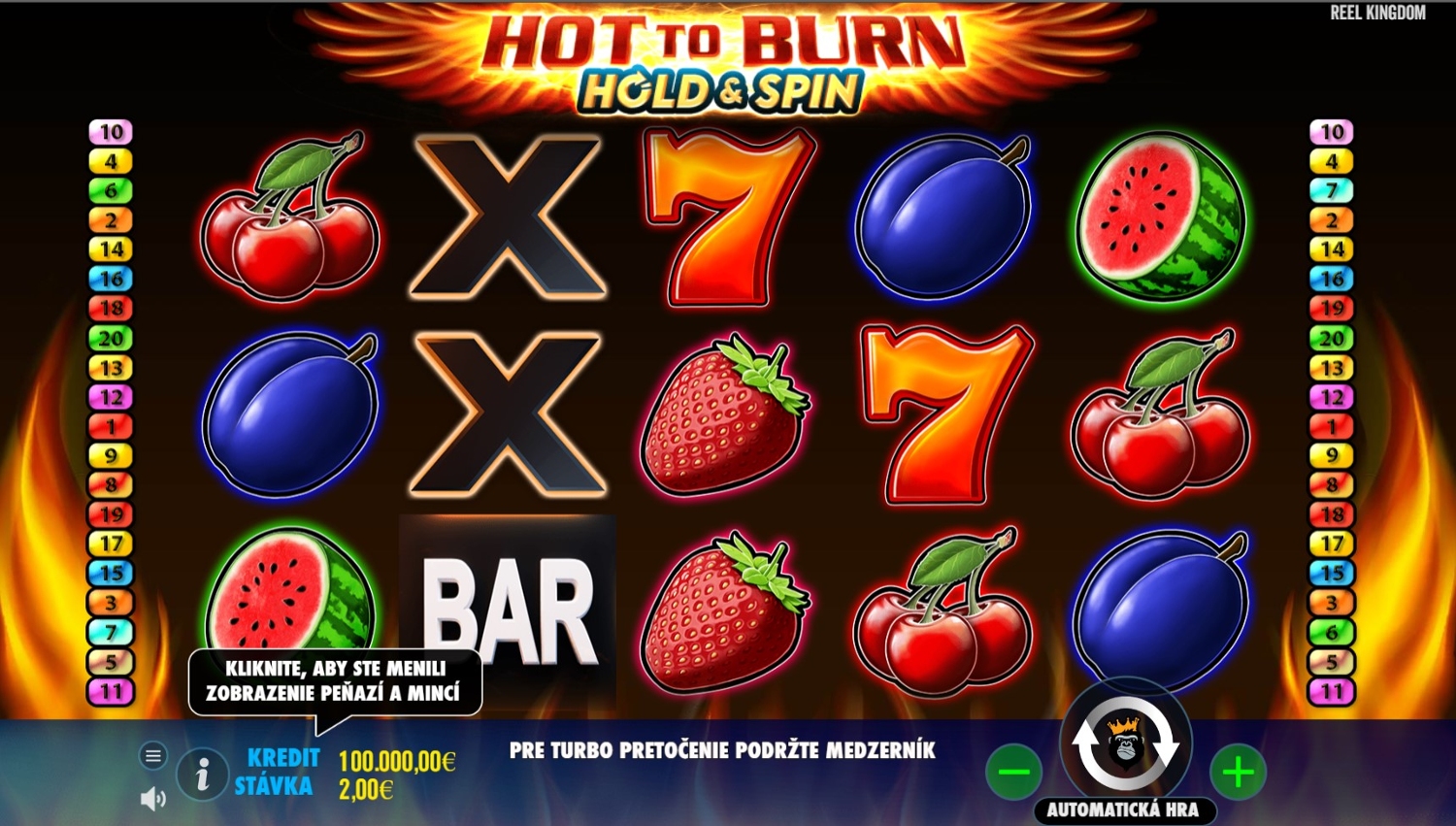 Hot to Burn Hold and Spin