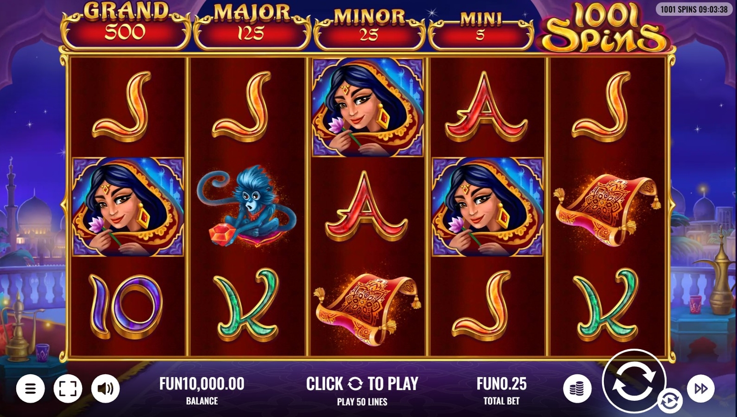 1001 Spins