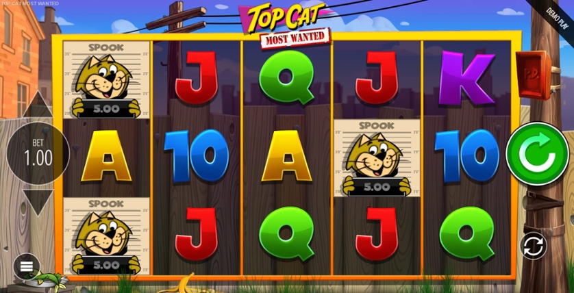 Top Cat Most Wanted Jackpot King