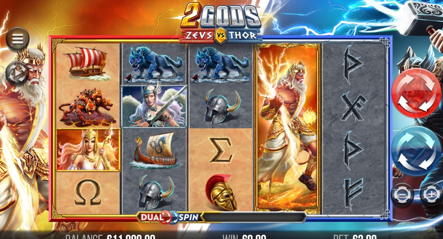 2 Gods: Zeus vs Thor Dualspin
