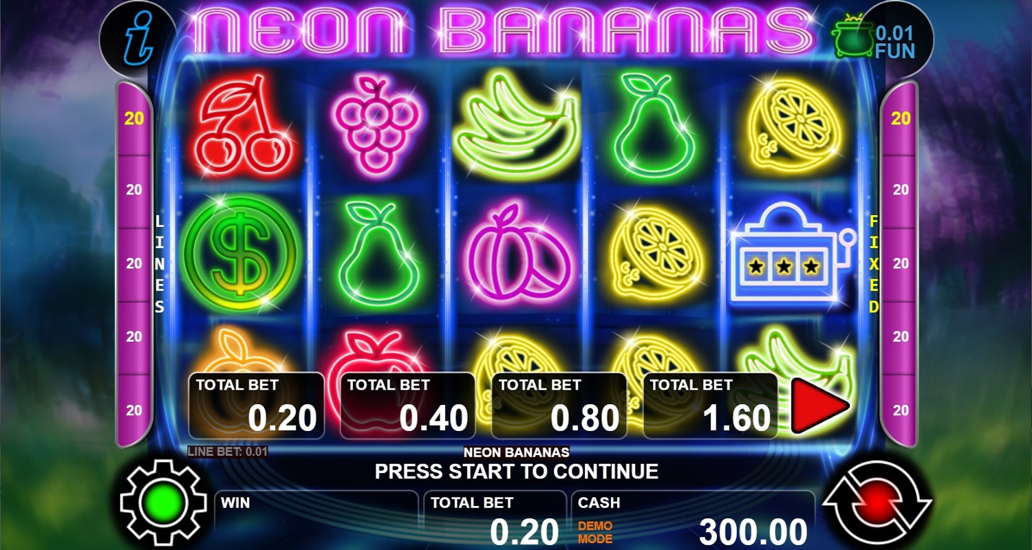 Neon Bananas