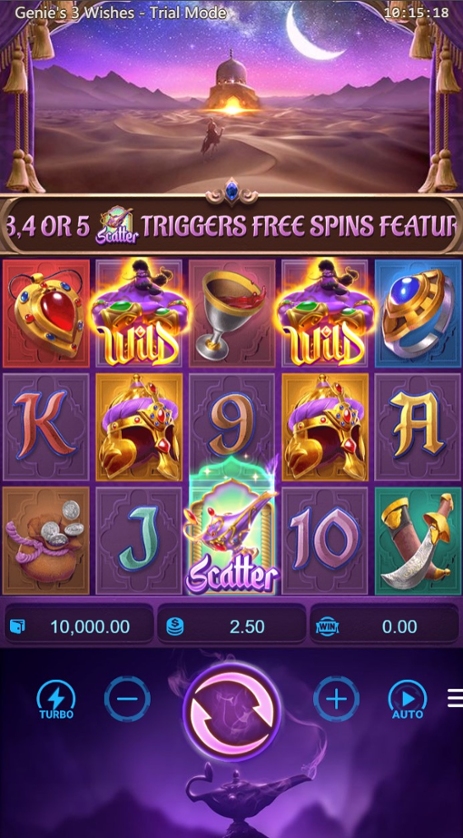 Genie's 3 Wishes