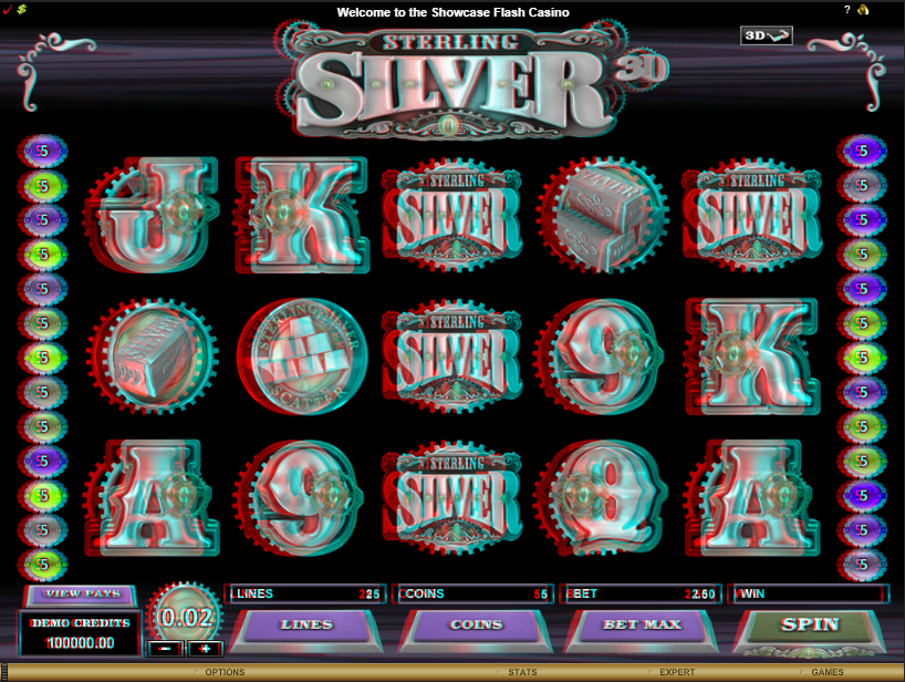 Sterling Silver 3D