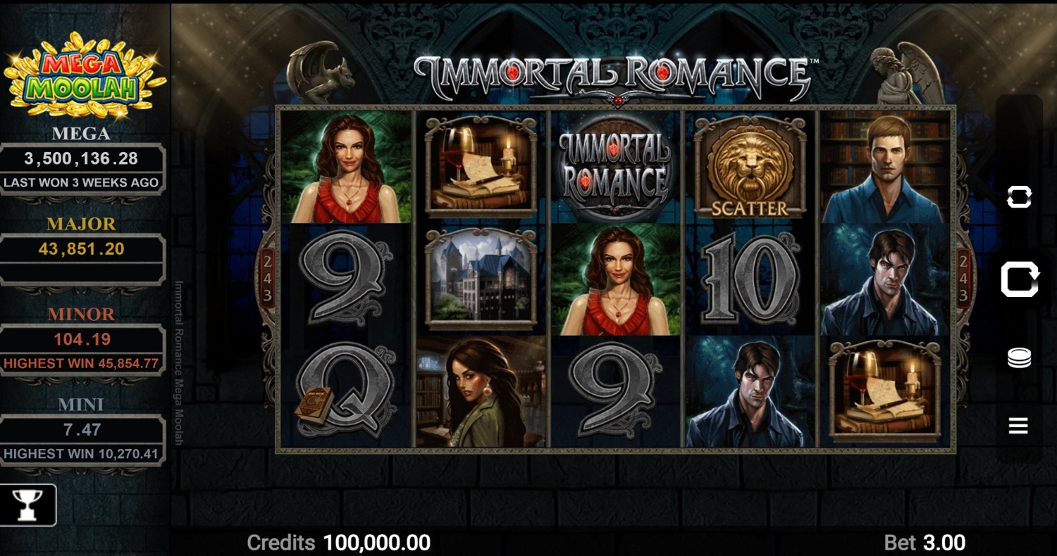 Immortal Romance Mega Moolah