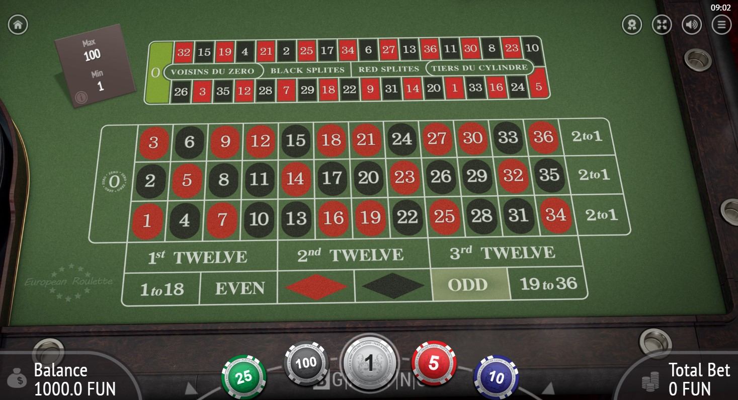 European Roulette (BGaming)