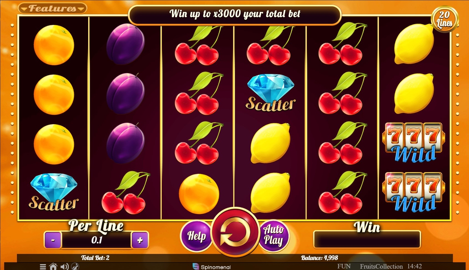 Fruits Collection 20 Lines