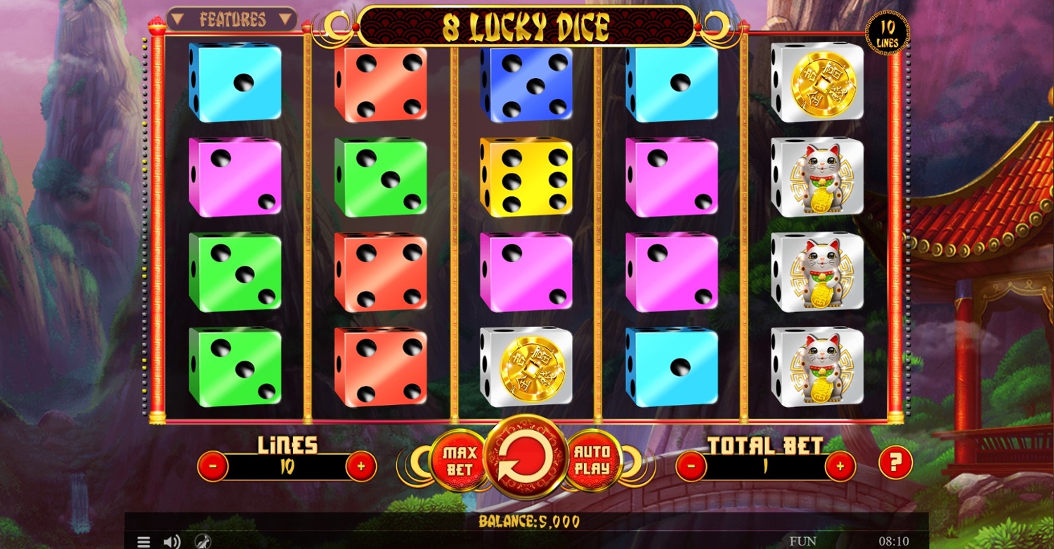 8 Lucky Dice