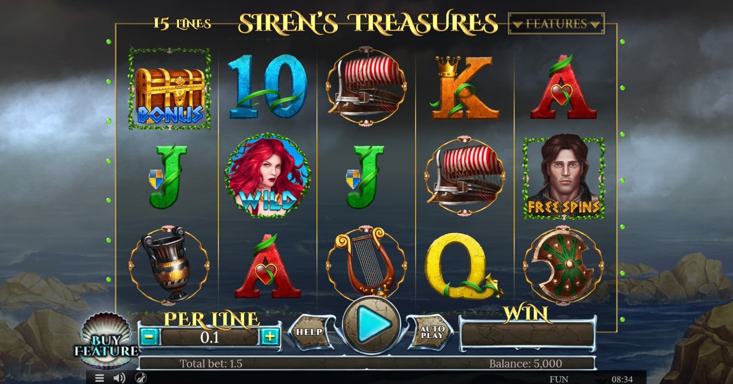 Siren's Treasure - 15 Lines