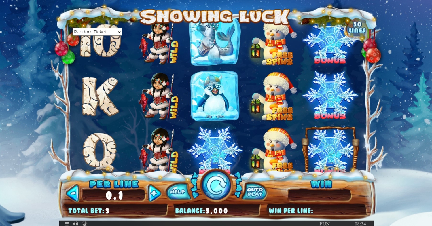 Snowing Luck Christmas Edition