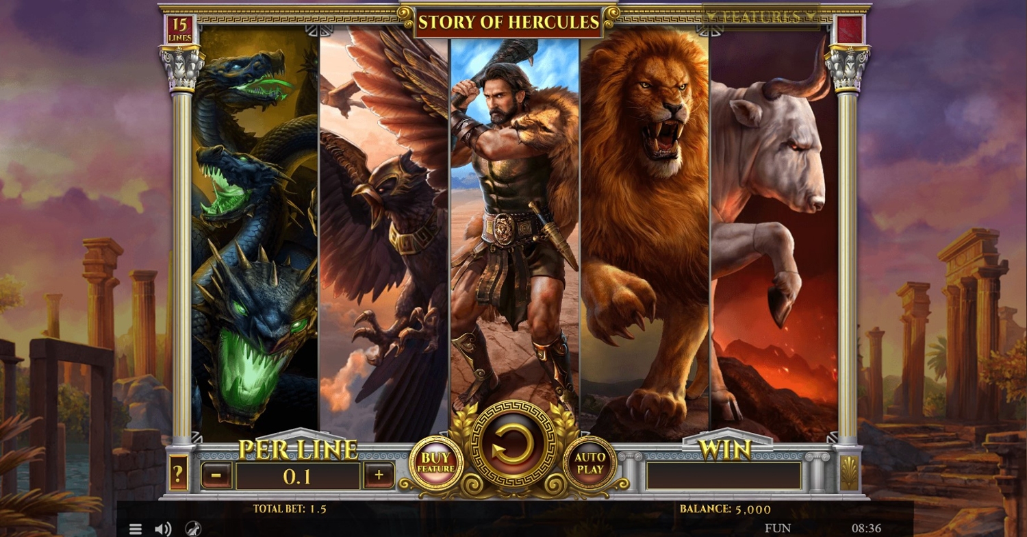 Story of Hercules - 15 Lines