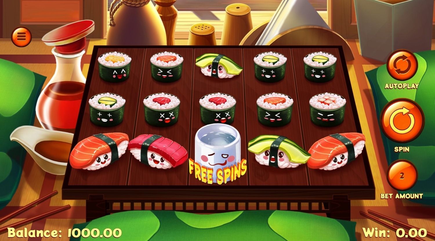 Sushi Wins - Reels & Rolls